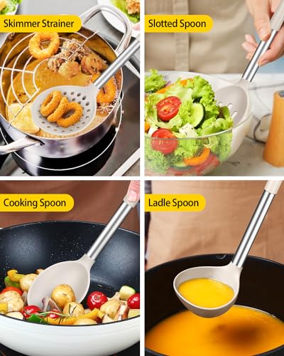 Silicone Kitchen Utensils Set (8 Count)