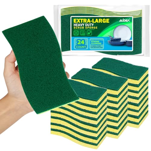 XL Scrub Sponges Kitchen 24Count (24 Count)