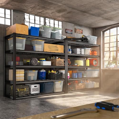 48" W Garage Shelving Heavy Duty Load 2500LBS (3 Count)