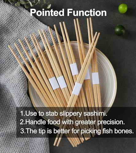 200Pairs Bamboo Chopsticks Disposable