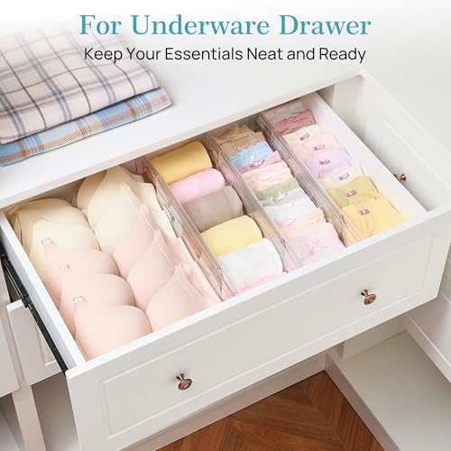 4" Regular Upgrade Drawer Divider for Clothes (12 Count)