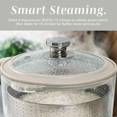 Glass Mini Low Carb Rice Cooker