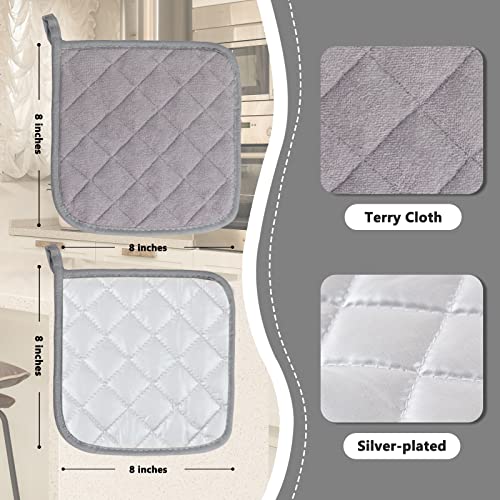 4 Pack Pot Holders for Kitchen Clearance (4 Count)