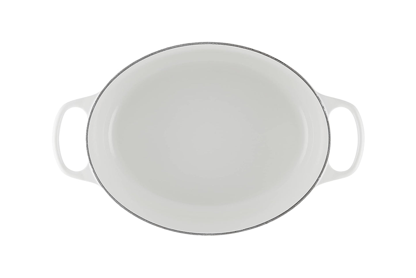 Enameled Cast Iron Oval Dutch Oven