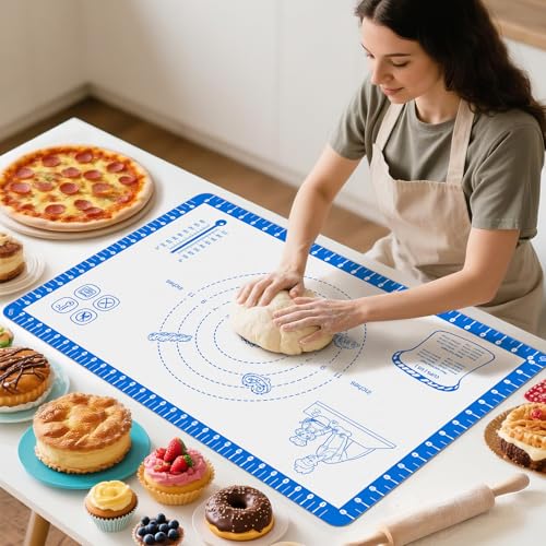 Silicone Baking Mat with 10 Useful Recipes