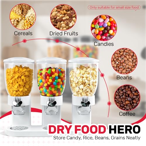 Triple Cereal Dispenser Countertop 2L