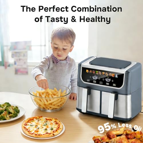 9.5 Qt Dual Basket Air Fryer