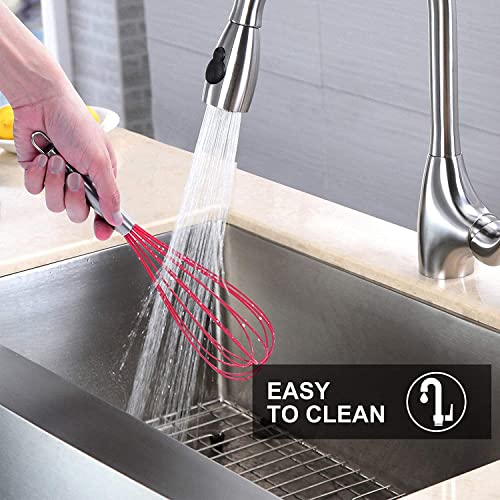 4 Pieces Silicone Whisks Set (4 Count)