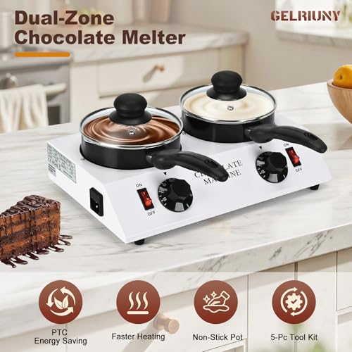 2026 Upgrade Chocolate Melting Pot