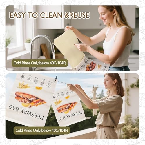 2 Pack Beeswax Bread Bag (2 Count)