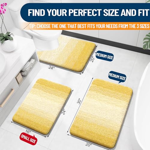Bathroom Runner Rug 45x27
