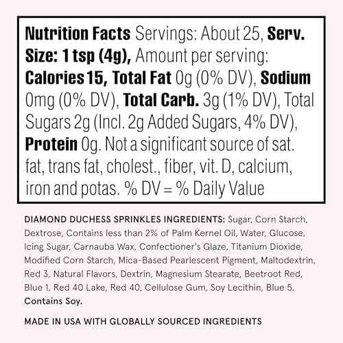 Diamond Duchess Shaped Candy Sprinkles 1 Pack