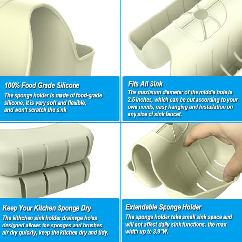 Sponge Holder for Kitchen Sink