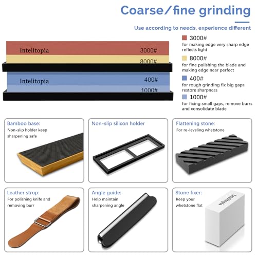 Complete Knife Sharpening Stone Set