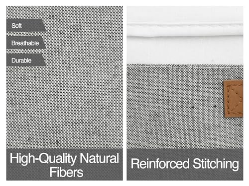 Fabric Storage Bins with Lids (3 Count)