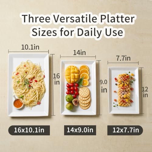 MIECOO Large Serving Platters
