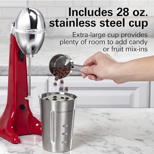 DrinkMaster Retro Milkshake Maker & Electric Drink Mixer