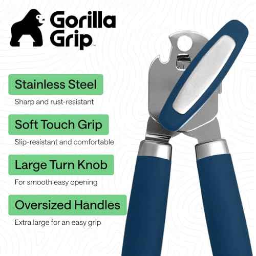 Upgraded Model Stainless Steel Manual Can Opener