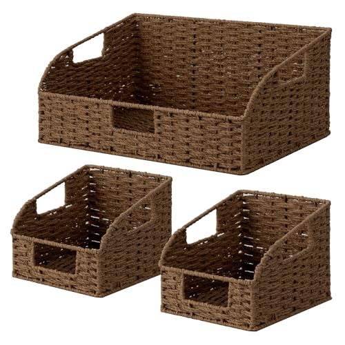 Pantry Storage Baskets (3 Count)