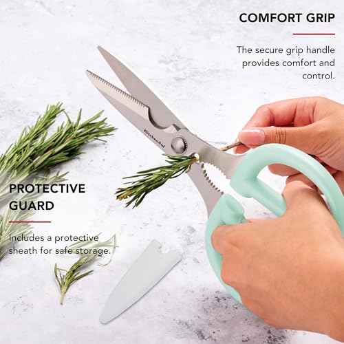 Classic 2 Piece Multipurpose Kitchen Shear Set with Blade Sheath