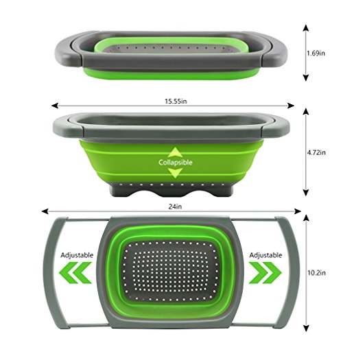 Colander collapsible