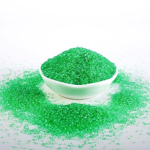 Green Sanding Sugar Sprinkles (3.2 Ounce)