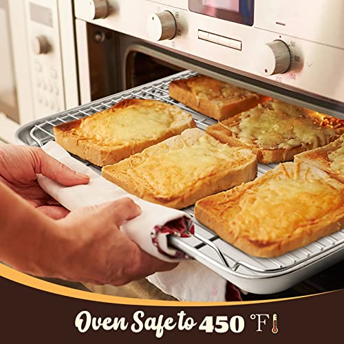 Large Baking Sheet with Rack Set (2 Count)
