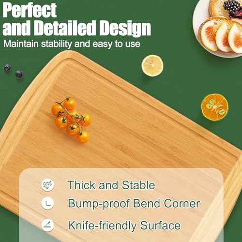 Extra Large Bamboo Cutting Boards for Kitchen