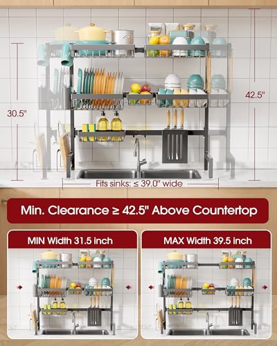 Over The Sink Dish Drying Rack