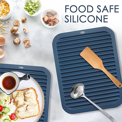 Silicone Mats for Kitchen Counter (2 Count)