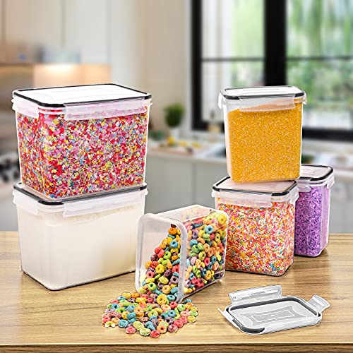 Airtight Food Storage Containers Cereal & Dry Food Storage Container Set of 6