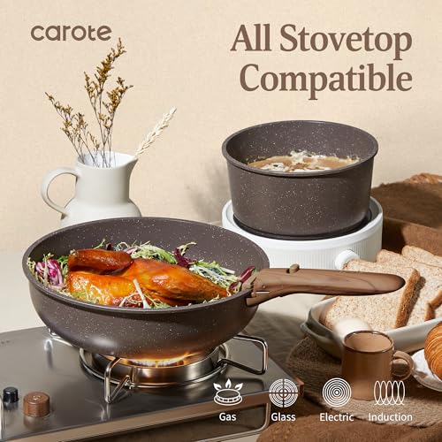 21pcs Pots and Pans Set Non Stick
