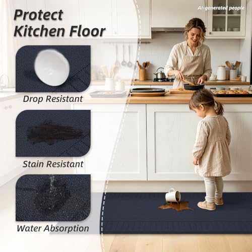 Kitchen Rugs 20"x48"