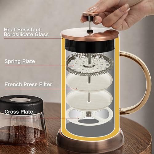34 Ounce French Press Coffee Maker