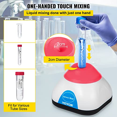 Vortex Mixer 3000RPM Mini Vortex Mixer Shaker