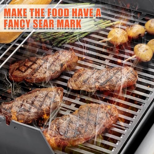18.75 Inch Cast Iron Grill Grates for Weber Genesis II 300 Series