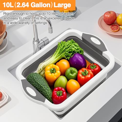 Collapsible BBQ Prep Tub