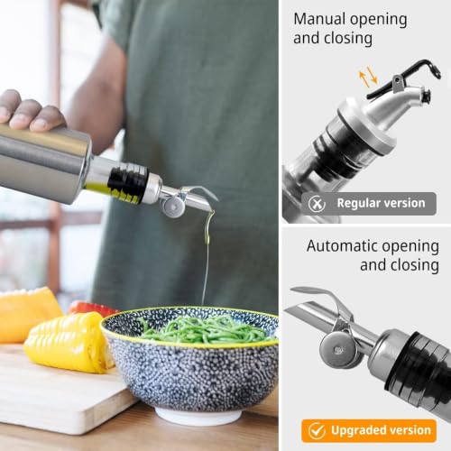 Olive oil dispenser spout