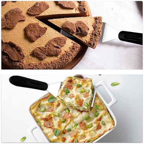 Small Spatula Mini Stainless Steel Serving Metal Spatula Set of 4 (4 Count)