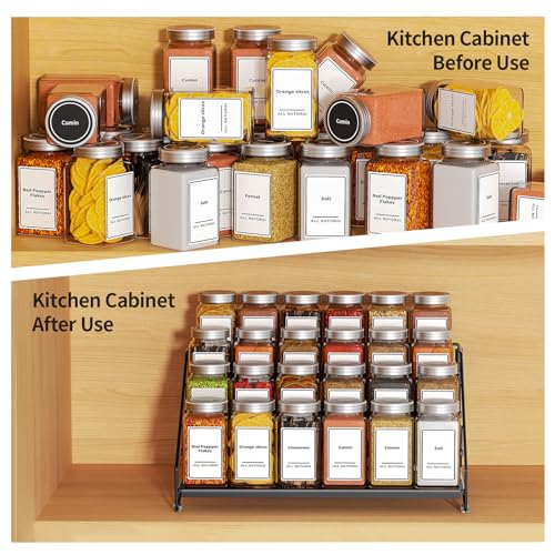 4 Tier Spice Rack for Cabinet