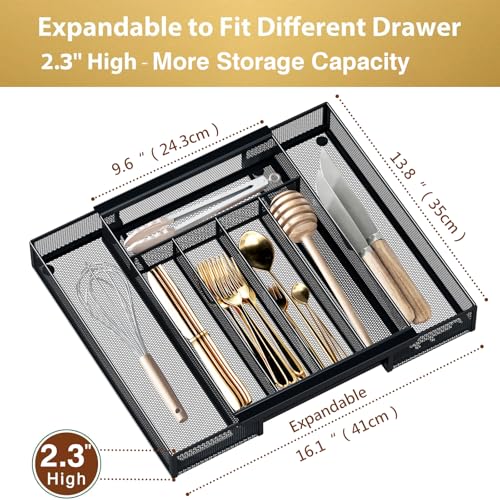 expandable silverware tray
