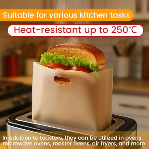 12 Pack Reusable Toaster Bags (12 Count)