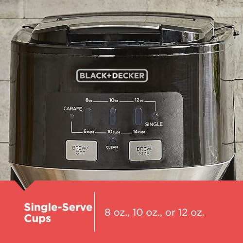 Single Serve & Carafe Coffee Maker