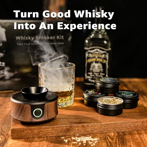Electric Whiskey & Cocktail Smoker Kit with Torch