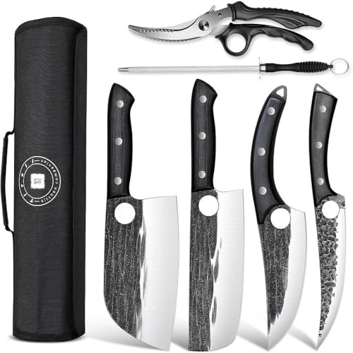 Professional Butcher Knife Set (7 Count)