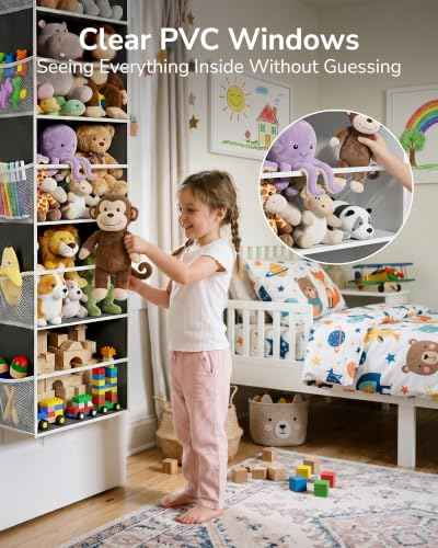 Stuffed Animal Organizer Over the Door