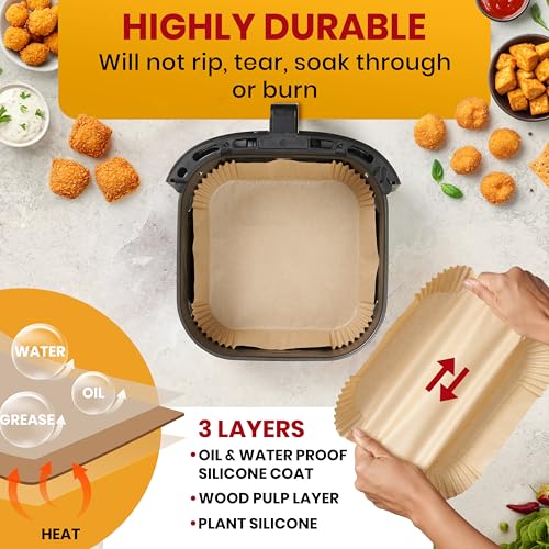 500Pcs Air Fryer Liners Disposable (500 Count)