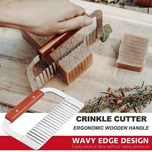 2 pcs Rectangular Soap Molds Kit with Cutters