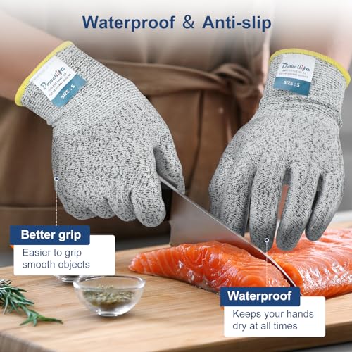 Level 5 Cut Resistant Gloves with Silicone Coating