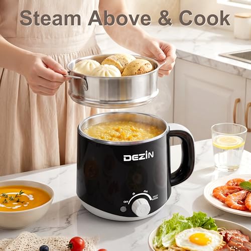 Hot Pot Electric with Steamer